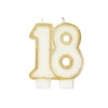 Cerf Dellier Bougie anniversaire 18 ans