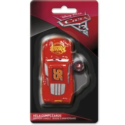 Cerf Dellier Bougie anniversaire Cars