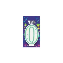 Cerf Dellier Bougie Anniversaire, chiffre 0