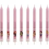 Cerf Dellier Bougie anniversaire Princesses Disney (x8)
