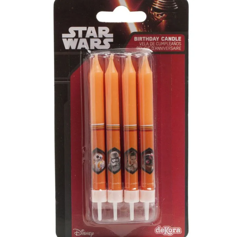 Cerf Dellier Bougie anniversaire Star Wars (x 8)