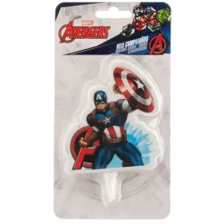 Cerf Dellier Bougie Captain America 2D
