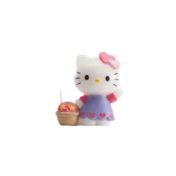Cerf Dellier Bougie d'Anniversaire Hello Kitty sur pique