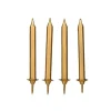 Cerf Dellier Bougie dorée (x 12)