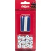 Cerf Dellier Bougies + ballons de football (x 12)
