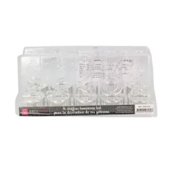 Cerf Dellier Bougies Chiffres 0 à 9 LED Patisdécor (x 10)
