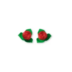 Cerf Dellier Boutons de rose rouge (x15)