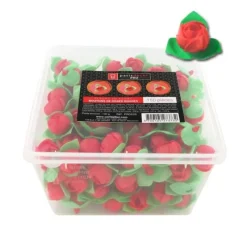 Cerf Dellier Boutons de roses rouges en azyme (x150)