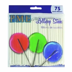 Cerf Dellier Bâtons de sucettes PME 9,5 cm (x75)