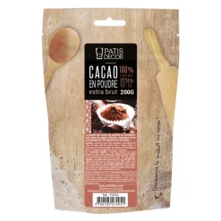 Cerf Dellier Cacao en poudre extra brut 200 g