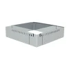 Cerf Dellier Cadre à entremets extensible inox 30 à 57 cm De Buyer
