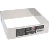 Cerf Dellier Cadre à mousse inox H 4,5 cm 16 x 16 cm