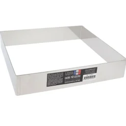 Cerf Dellier Cadre à mousse inox H 4,5 cm 24 x 24 cm