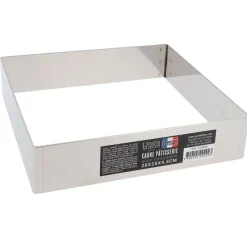 Cerf Dellier Cadre à mousse inox H 4,5 cm 20 x 20 cm