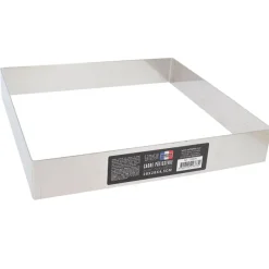 Cerf Dellier Cadre à mousse inox H 4,5 cm 28 x 28 cm
