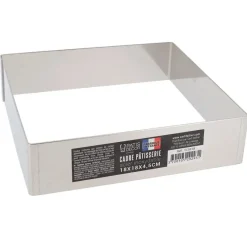 Cerf Dellier Cadre à mousse inox H 4,5 cm 18 x 18 cm