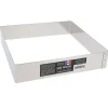 Cerf Dellier Cadre à mousse inox H 4,5 cm 22 x 22 cm