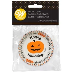 Cerf Dellier Caissette cupcake Halloween Happy Haunting Wilton (x75)