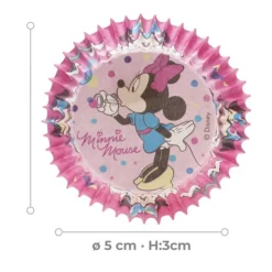 Cerf Dellier Caissettes à cupcake roses Minnie (x25)