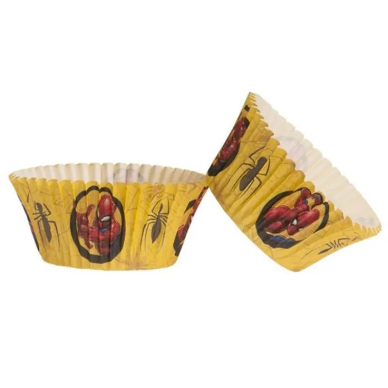 Cerf Dellier Caissettes à cupcake Spiderman (x25)