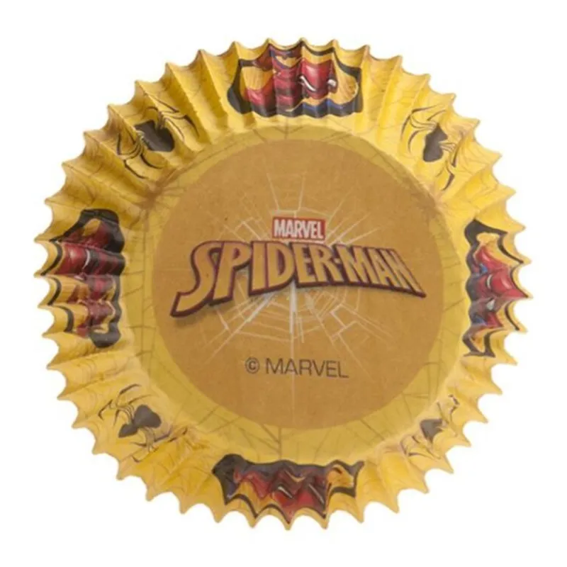 Cerf Dellier Caissettes à cupcake Spiderman (x25)