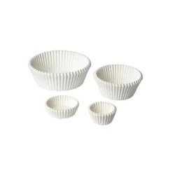 Cerf Dellier Caissettes cuisson Calypso blanches n°1201F70 (x1000)