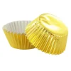 Cerf Dellier Caissettes cupcakes dorées (x50)