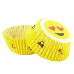 Cerf Dellier Caissettes cupcakes "Emoticônes" (x50)