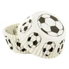 Cerf Dellier Caissettes cupcakes "Football" (x50)