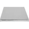 Cerf Dellier Cake drum carré argent 35 x 35 cm