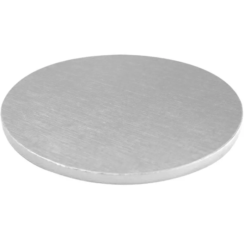 Cerf Dellier Cake Drum Rond Argent Ø 25 cm