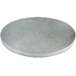Cerf Dellier Cake Drum Rond Argent Ø 40 cm