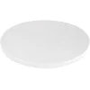 Cerf Dellier Cake Drum Rond Blanc Ø 35 cm