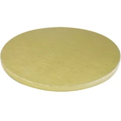 Cerf Dellier Cake Drum Rond Or Ø 17 cm