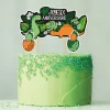 Cerf Dellier Cake topper assortis "Joyeux anniversaire" thème Dinosaures