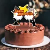 Cerf Dellier Cake topper assortis "Joyeux anniversaire" thème Sorciers