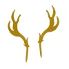 Cerf Dellier Cake Topper Cerf Dorés