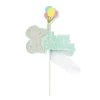 Cerf Dellier Cake topper éléphant anniversaire