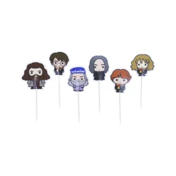 Cerf Dellier Cake topper personnages Harry Potter (x6)