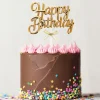 Cerf Dellier Cake topper "Happy birthday" 3