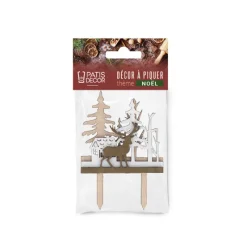 Cerf Dellier Cake topper Renne 3