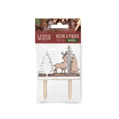 Cerf Dellier Cake topper Renne 1