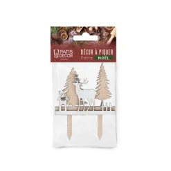 Cerf Dellier Cake topper Renne 2