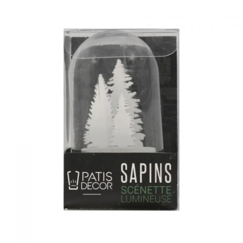 Cerf Dellier Cake Topper Sapins lumineux