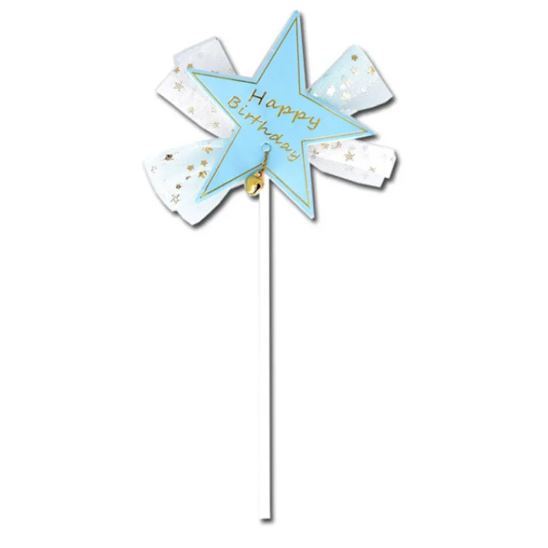 Cerf Dellier Cake Topper étoile Happy Birthday