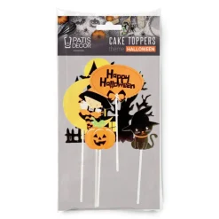 Cerf Dellier Cake toppers assortis thème Halloween 2 (x5)