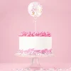 Cerf Dellier Cake toppers ballons & confettis (x2)