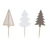 Cerf Dellier Cake toppers sapins