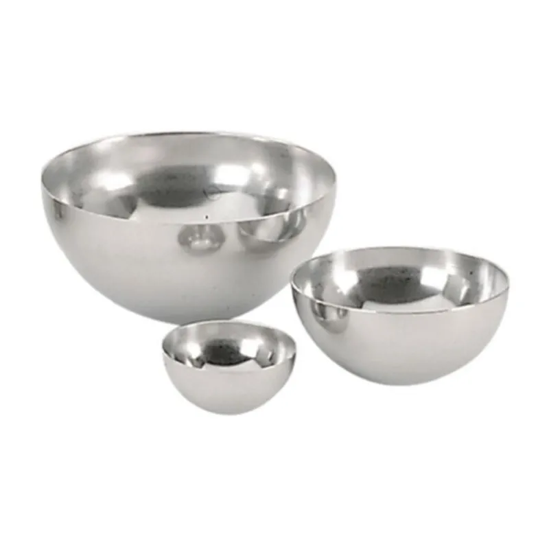 Cerf Dellier Calotte demi-sphère inox H 8 cm Ø 16 cm De Buyer