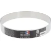 Cerf Dellier Cercle à entremets inox H 3,5 cm Ø 22 cm